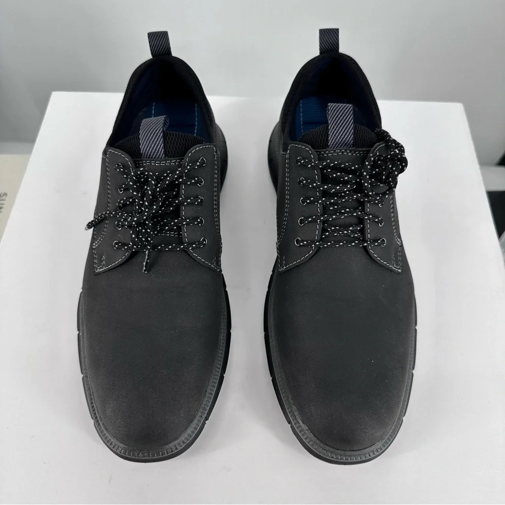 Dockers Men’s Cooper Oxfords in Black size 9 Business Casual Shoes Lace Up NEW
